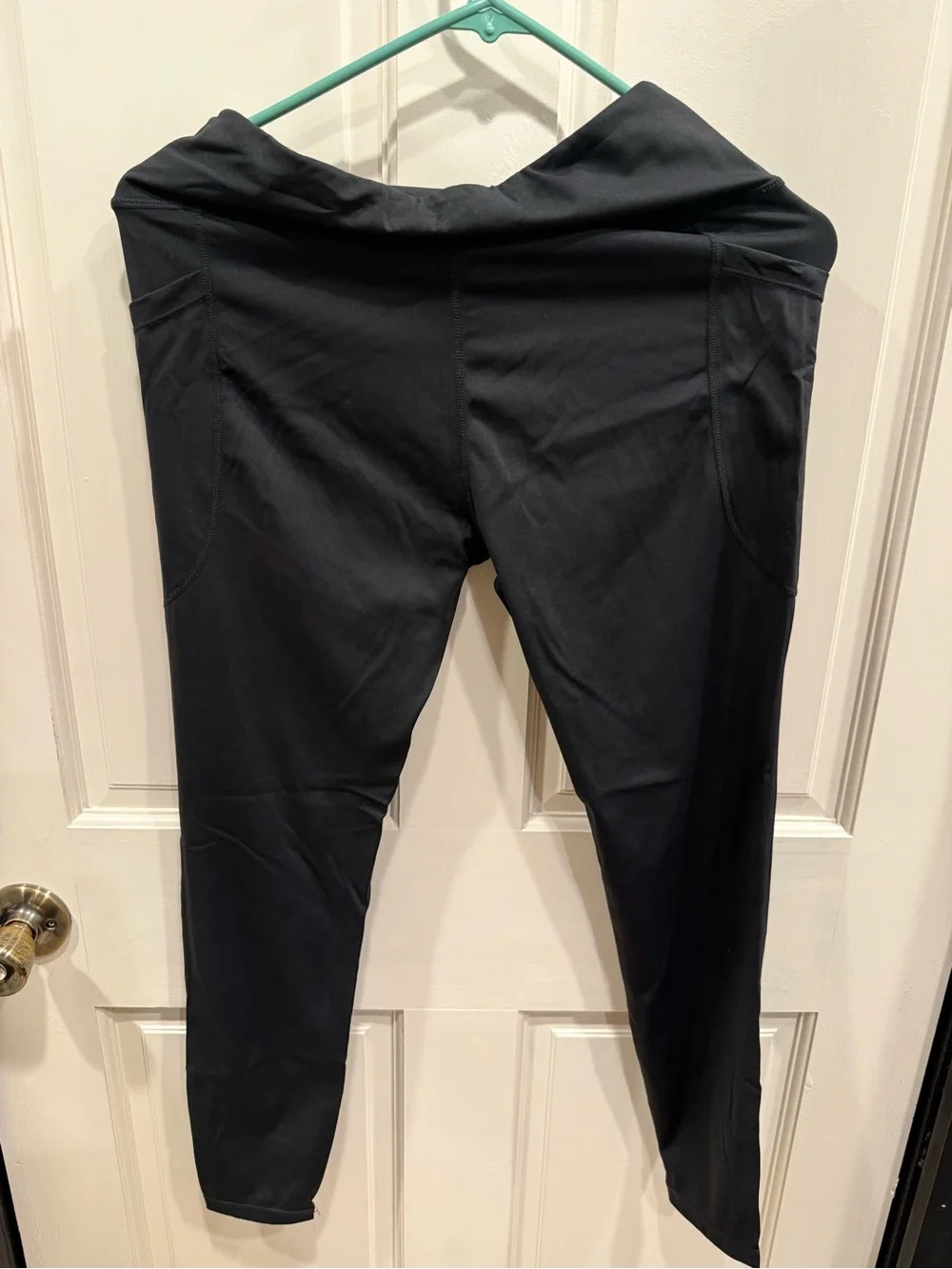 Black Athletic Leggings - Picture 2 of 3